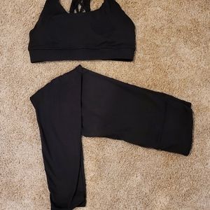 Two piece workout set